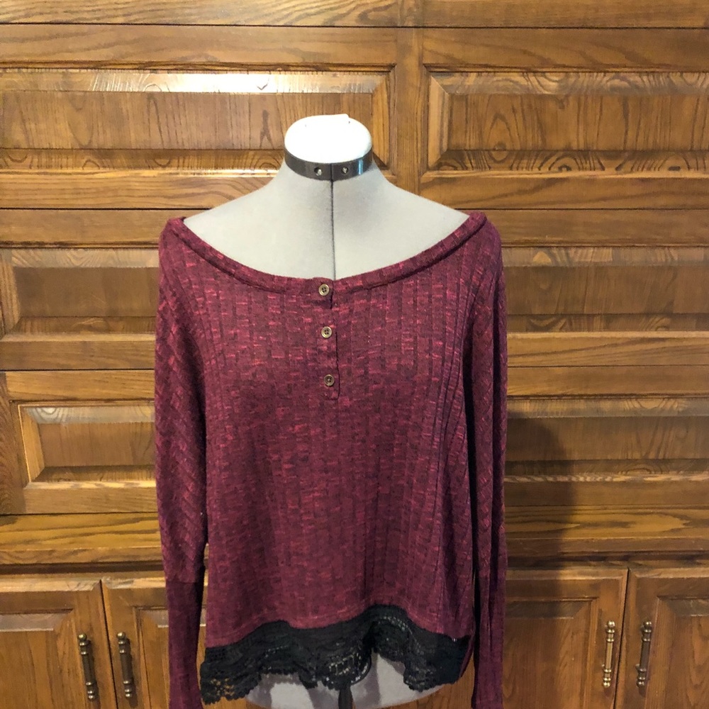 Off that shoulder top